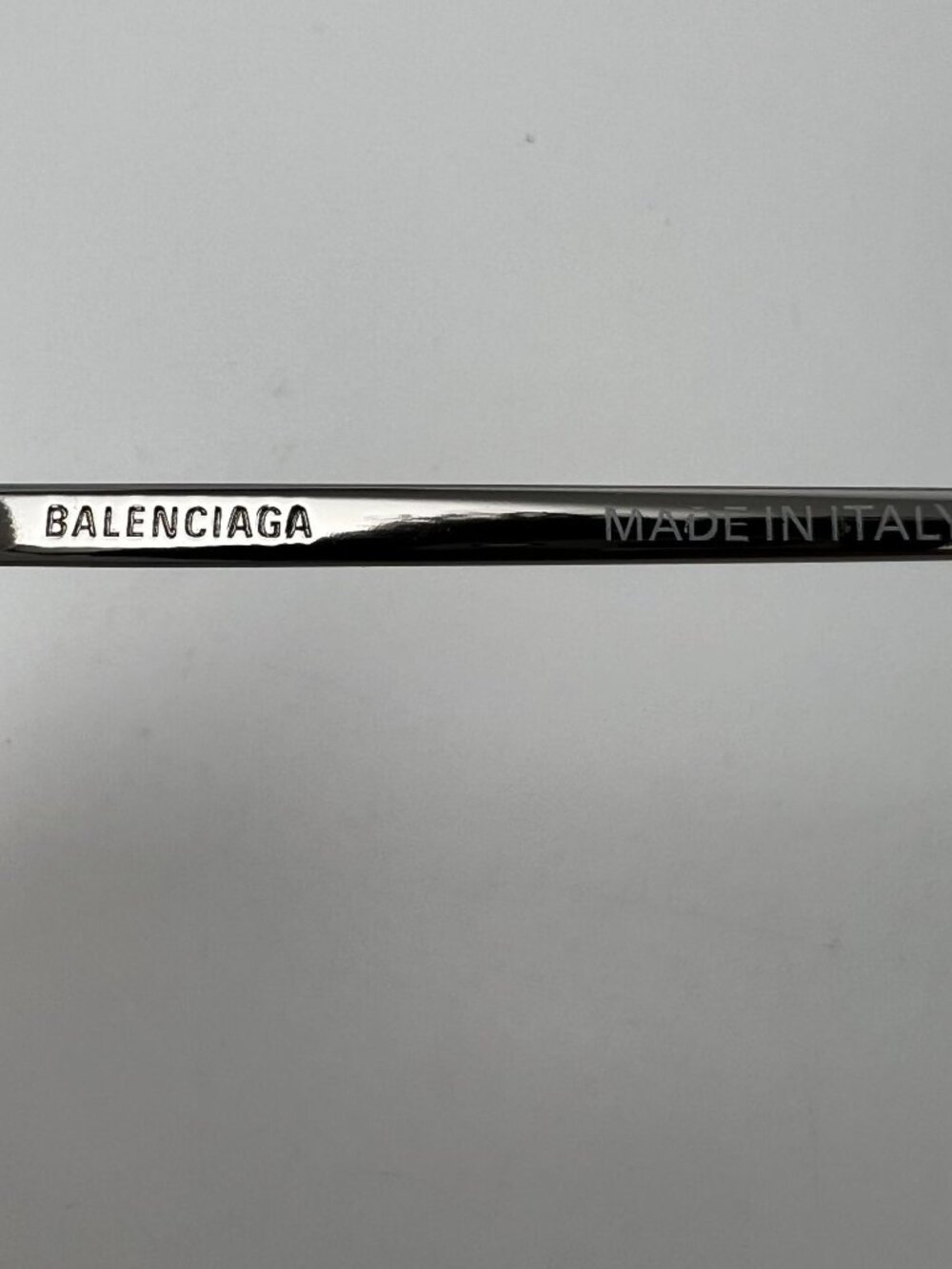 BALENCIAGA Silver Shield 2.0 Metal Frame Sunglasses BB0192S - Picture 8 of 9